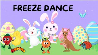 Freeze Dance Song  Kids Party Dance Game  Nursery Rhymes amp Kids Songs  ZooZooFunHouse [upl. by Ycnahc]