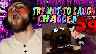 Vapor Reacts 836  FNAF SFM FIVE NIGHTS AT FREDDYS TRY NOT TO LAUGH CHALLENGE REACTION 59 [upl. by Ardnac75]