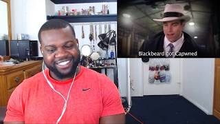 Blackbeard vs Al Capone Epic Rap Battles of History Reaction [upl. by Anillehs]