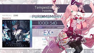 【Arcaea】Tempestissimo BEYOND 理論値 10001540 [upl. by Cammy]