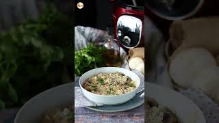 RISOTTO AUX CHAMPIGNONS au COOKEO la recette réconfortante pour lautomne  🍄 [upl. by Ahsauqram]