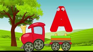 quotAbc Phonics song  Train Abc Cartoon  abcdefquot [upl. by Older]