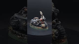 Capellan en Moto Marine Espacial warhammer warhammer40k paintingwarhammer paintingminiatures [upl. by Bondie]