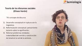 30 Semiología S11 Discursos sociales Parte 1 [upl. by Ona679]