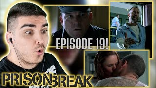 ABRUZZI IS BACK BELLICK FINDS THE WHOLE MICHAEL GOES IN PRISON BREAK EPISODE 19 REACTION [upl. by Marten599]