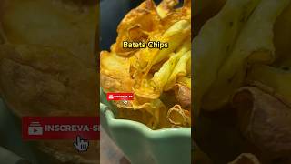 BATATA CHIPS NA AIR FRYER SENSACIONAL batatachips airfryer [upl. by Cherey]