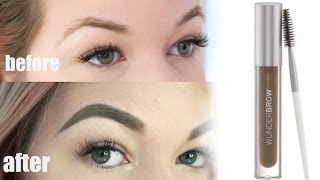 Does WunderBrow actually work  First Impressions Tutorial [upl. by Yonita179]