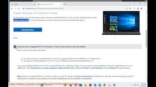 Download Windows 10 Media Creation Tool Windows media creation tool [upl. by Acinom]