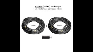 10 meter Pressure Hose for KARCHER K2 55m with Extension Connector  07Oct24 [upl. by Henriques6]