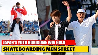 Japans Yuto Horigome Win Gold  Skateboarding Mens Street  Olympic 2024 [upl. by Airdnazxela]