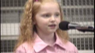 Little girl singing BLUE Kortney Jean age 7 LeAnn Rimes [upl. by Shu]