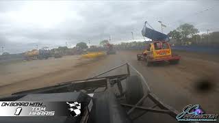 BriSCA F1 on board 1 Northampton 9624 National WIN [upl. by Airemahs161]