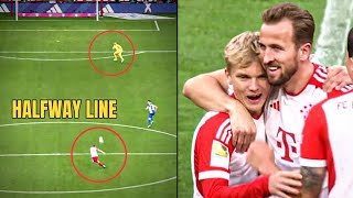 Harry Goal Crazy Halfway Line Goal vs Darmstadt  Kane Hattrick  Bayern 80 Darmstadt  Reactions [upl. by Iznyl]