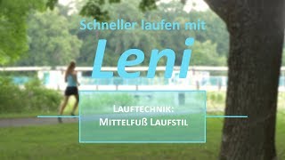 MittelfußLauftechnik  schneller laufen weniger Verletzungen [upl. by Atinar]