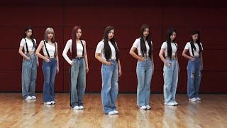 NMIXX  VERY NICE SEVENTEEN Dance Practice Mirrored [upl. by Dacia246]