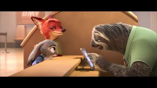 Zootopia Meet the Sloth HD  DMV Scene [upl. by Hana]