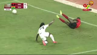 AFCON QUALIFIER  ANGOLA 1 VS GHANA 1 [upl. by Rema]