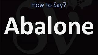 How to Pronounce Abalone CORRECTLY [upl. by Petrick]