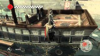 Assassins Creed 2  Port Authority  Kills on a boat HD [upl. by Engeddi]