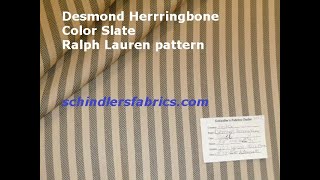 Ralph Lauren Desmond Herringbone Color Slate [upl. by Alboran]