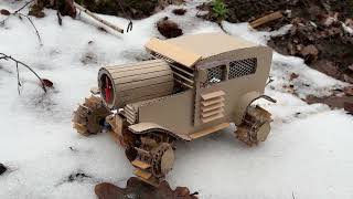 DIY HOVER FORD II Sedan 1928 off road [upl. by Gitlow]