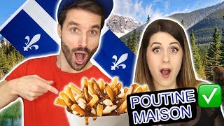 LA RECETTE DE POUTINE POUR LES FRANÇAIS AVEC DENYZEE [upl. by Craw]