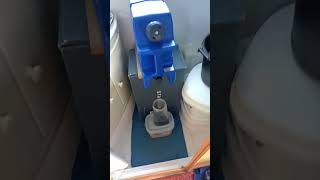 How to refill the water jug with offgrid water from the Lifesaver jerrycan [upl. by Ramar]