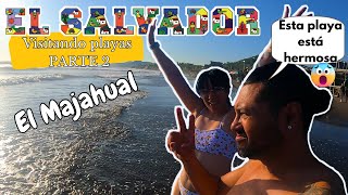 🇲🇽 Mexicanos en SHOCK 😨 en El Salvador 🇸🇻 Visitamos la playa el Majahual en La Libertad [upl. by Vincentia]