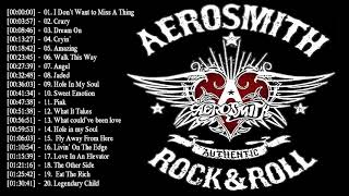 Aerosmith Greatest Hits Playlist 2018 Best Classic Rock Songs Of Aerosmith [upl. by Connell]