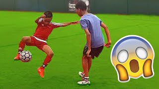 FOOTBALL LIKE A BOSS 5  SKILLS FREESTYLE GOALS [upl. by Nyral661]