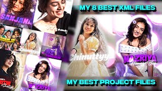 MY TOP 8 XML ❤️✨ ALIGHT MOTION 💥 AE INSPIRED FREE XML AND PRESET [upl. by Otilia]