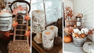 Rustic Fall Decor Ideas Bring Warmth and Charm to Your Home [upl. by Lanti]