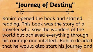 English story book quotJourney of DestinyquotLearn English  Improve your English  My Family [upl. by Kelvin119]