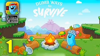 Dumb Ways to Survive NETFLIX Gameplay Walkthrough Part 1 Android iOS [upl. by Hayn]