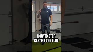 How to STOP casting your golf club golftips golftraining golfcoach [upl. by Chaunce773]