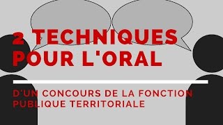 Les 2 techniques SECURISANTES pour présenter son exposé oral dun concours [upl. by Ahsemak]