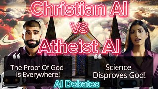 Does God Exist Christian AI Vs Atheist AI Debate God [upl. by Odnanref77]