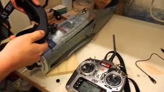 Fat Shark FPV setup and Head Tracking on Spektrum DX8 [upl. by Seen942]