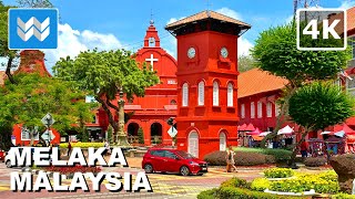 4K Melaka City Malacca Malaysia 🇲🇾 Jonker Street Chinatown Walking Tour Vlog amp Travel Guide [upl. by Nnairahs188]