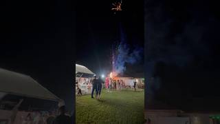 Beautiful Gender Reveal Fireworks celebration in Tampa genderreveal [upl. by Enelram626]