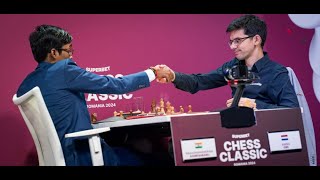 quotPraggnanandhaa 2747 Outplays GM Anish Giri 2745 in Queens Gambit Acceptedquot [upl. by Hein34]