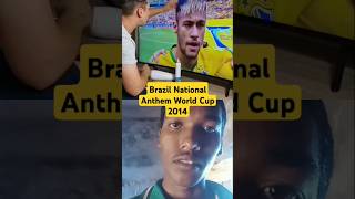 Brazil National Anthem World Cup 2014 brazil world cup 2014 shorts [upl. by Acimad]