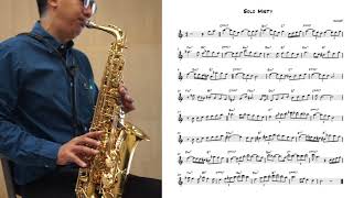 Misty easy solo for saxophone [upl. by Amis]