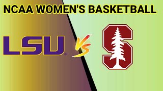 Stanford Cardinal vs LSU Tigers  20242025 NCAA Womens Basketball Live Score [upl. by Swithbart]