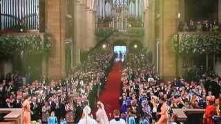 The Wedding of Countess Stéphanie De Lannoy and Prince Guillaume of Luxembourg The Kiss [upl. by Maillw]