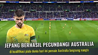 jepang berhasil pulangkan Australia dari kualifikasi piala dunia zona Asia dengan skor 20 [upl. by Hunger]