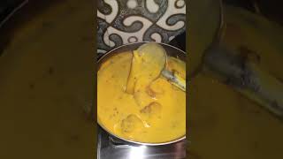 Kadi recipe 🤤 foodlover kadichawal subscribemychannel youtubeshorts [upl. by Atikat]