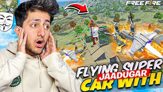 Flying Supercar  Ha3ker In Our Game 😨 Flying Car Challenge In Free Fire [upl. by Molton868]