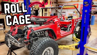 Building A Custom Offroad Roll Cage  Ultra4 Jeep Build  Ep13 [upl. by Gresham]