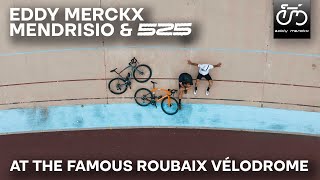 Eddy Merckx 525 amp Mendrisio  Explosiveness at the Roubaix Vélodrome [upl. by Baldridge149]